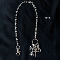 thumbnail for Crodo Element Trouser Chain Bag Hanging Chain Sword Round Bead Cross Waist Chain Lobster Buckle Pendant Jeans Chain