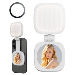 thumbnail for Magnetic Fill Light for Live Broadcast, Mobile Phone Beauty Selfie Light, Mirror, Compact Portable Light, Ring Light