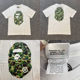 thumbnail for Trendy Brand Collaboration Short-Sleeve Tee Top, Unisex Camouflage High-End Loose Short-Sleeve T-Shirt