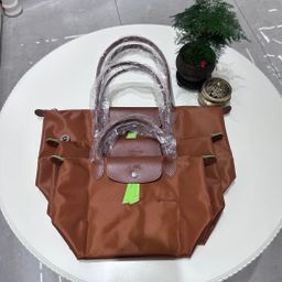 thumbnail for French ** bag 70th anniversary embroidery tote bag handbag dumpling bag splicing changing bag commuter large capacity