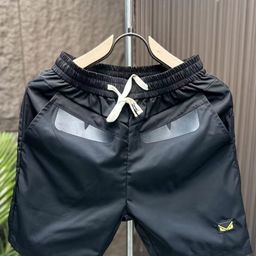 thumbnail for Summer New European Station Casual Pants Shorts Small Monster Five-point Pants Quick-drying Beach Pants Internet Popular Same-style Pants for Men