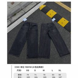 thumbnail for Acne Studios 1981 fit 4-color collection picture jeans for men and women