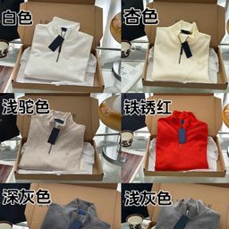 thumbnail for Moletom feminino com meio zíper e lapela, versão solta, ajuste slim, estilo casual de início de outono, estilo clássico 2025.