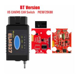 thumbnail for HS-MS switch ELM327 V1.5 Bluetooth wifi For Ford FORScan PIC18F25K80