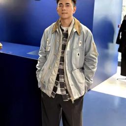 thumbnail for High-Quality Sac Carha Co-Branded Splicing Fake Two-Piece Detroit Jacket Work Jacket American Retro Men