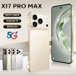 thumbnail for The new I17ProMax cross-border mobile phone 5G smart large-screen mobile phone is the source factory of the new unopened hot selling list