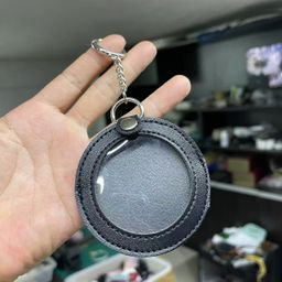 thumbnail for Two-dimensional peripheral bar millet badge pendant PU double-sided round 58m65m75m80mm badge storage bag