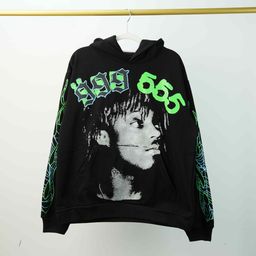 thumbnail for Embroidered printed sweatshirt