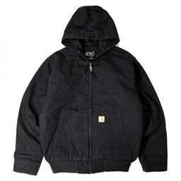 thumbnail for Carhartt Style Canvas American Lapel Work Jacket Classic Detroit Jacket Men&#039s and Women&#039s Hooded Top Trendy
