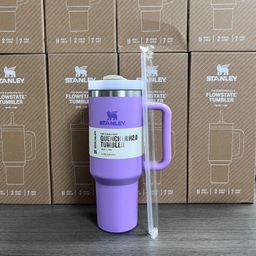 thumbnail for New Stanley STANLEY2 Generation 40oz Handle Cup Double Layer Stainless Steel Insulated Cold Insulation Car Cup Ice Fighter Cup