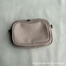 thumbnail for 24SSF FEAR OF GOD FOG New Essential PU Leather Shoulder Bag Waist Bag Chest Bag Shoulder Bag