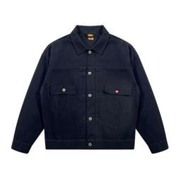 thumbnail for Cross-border high-quality HUMAN x Girls capsule series Girls don't cry love embroidered trendy jacket