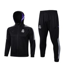 thumbnail for Autumn and Winter Warm Paris Chelsea Arsenal Tottenham Adult Hooded Jacket Long Pull Jacket Football Training Suit