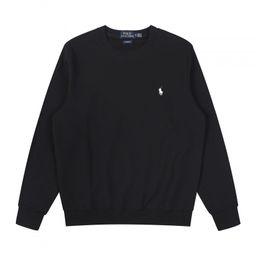 thumbnail for Spring and Autumn Thin Pony Hooded RL Cardigan Solid Color Sweater Embroidered Loose plus size Paul Men&#039s Polo Jacket