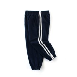 thumbnail for 2021 roupas infantis outono novas calças esportivas para meninos moda marca na moda calças infantis calças compridas para bebês atacado
