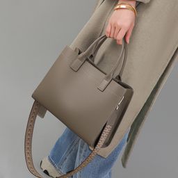 thumbnail for Bag women's 2026 new summer hand-held crossbody bag, high-end leather women's bag, commuter bag, shoulder bag, bag