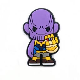 thumbnail for Superhero Marvel Cartoon Cave Shoes Shoes Flower Shoe Buckle Soft Rubber Wholesale Shoe Accessories Amazon Explosions
