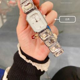 thumbnail for Foreign Trade Shijia Same Style Women's Watch Small Sugar Cube Quartz Watch Student Fashion Bracelet Women's Watch Douyin Live Broadcast