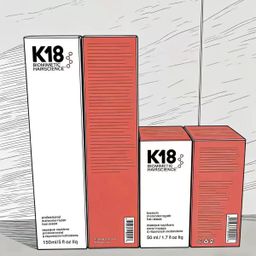 thumbnail for Cross-border US version K18 professional leave-in molecule, 50ml repair leave-in hair mask, large capacity 150ml, with plastic sealing