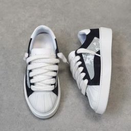 thumbnail for Cross-border foreign trade high-end in-stock casual shoes, French European Numeris shoes, board shoes, sports shoes, men's shoes