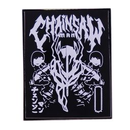 thumbnail for Chainsaw Man Demon Enamel Pin Hell Hero Badge Horror Manga Anime Badge