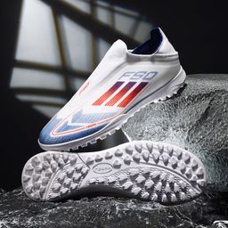 thumbnail for Chuteiras profissionais masculinas juvenis da série X F50+ com pregos T quebrados e cadarços, novas chuteiras de futebol Fujian, comércio exterior, atacado transfronteiriço