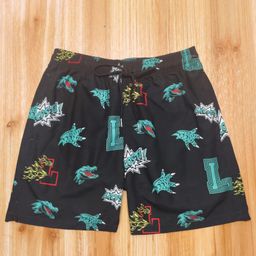 thumbnail for Casual beach shorts men's sports fitness running beach surfing tourism vacation loose breathable quick-drying quarter pants