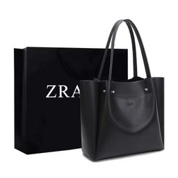 thumbnail for Zamylrf bolsa feminina nova bolsa estilo universitário portátil grande capacidade ombro bolsa de compras dropshipping