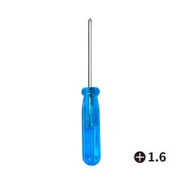 thumbnail for Crystal blue batch handle full length 45mm mini small screwdriver mobile phone repair tools toy distribution