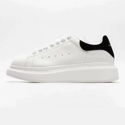 thumbnail for High-Quality Putian 2024 Popular Spring and Autumn Mcqueen Thick-Soled Men&#039s and Women&#039s Genuine Leather Versatile Casual Height-Increasing White Shoes