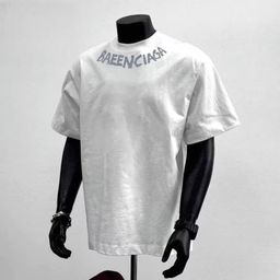 thumbnail for Camiseta masculina americana retrô da moda, casual, versátil, manga curta, nova, verão, algodão puro pesado, estilo soltinho e despojado.