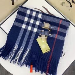 thumbnail for 2025 New British Style Baba Plaid Imitation Cashmere Scarf Simple Fashion Versatile Warm Neck Scarf Winter Outerwear