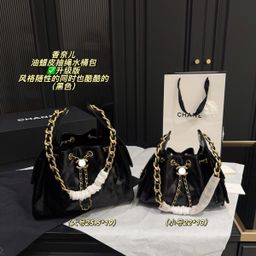 thumbnail for 香家包新款原厂 25bag链条单肩包斜挎包手拎包水桶包时尚优雅