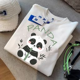 thumbnail for 2025 Summer New Cotton Short-sleeved T-shirt Women&#039;s Korean-style Loose Women&#039;s Clothing Cartoon Printed Half-sleeved Top Base Shirt