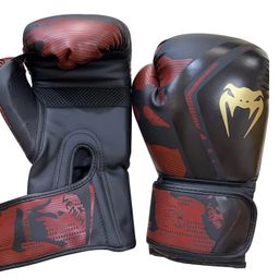 thumbnail for pu boxing gloves full adult children's Sanda fighting boxing protective gear Taekwondo supplies fighting boxing gloves wholesale