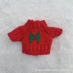 thumbnail for Baby clothes 10cm cotton dolls West Highland head dog doll dolls doll dolls clothes accessories sweaters change plush