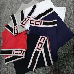 thumbnail for GU Fashion Sports Trendy Brand Men&#039;s Underwear Cotton Embroidered Men&#039;s Underwear