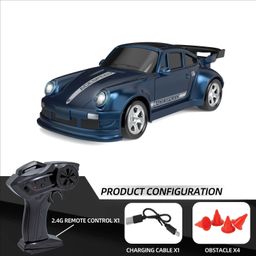 thumbnail for Cross-Border New Model Douyin 1:64 Desktop Four-Wheel Drive Drift Car 2.4g Remote Control Mini Drift Car Light Toy Wholesale