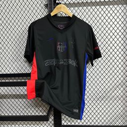 thumbnail for 2627 Barcelona Fan Jerseys, Home and Away Special Edition Collaboration Model, Cross-Border Dropshipping Customization