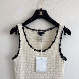 thumbnail for 2026 Spring/Summer New Chanel-Style Knit Vest