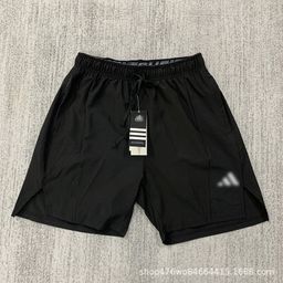 thumbnail for Novos shorts esportivos de nylon de secagem rápida de verão para homens em estoque, ligeiramente elásticos, shorts de treinamento de basquete de futebol absorventes de suor, shorts na altura do joelho.