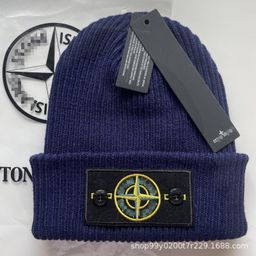 thumbnail for Winter Hat Knitted European and American Fashion Woolen Hat with Large Brim Workwear Casual Warm Hat Pullover Cold Hat Ear Protection Against the Cold