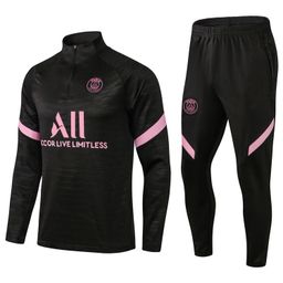 thumbnail for Paris jersey, Neymar, Messi, long sleeved football jersey, jacket, adult and children's training suit, sports suit