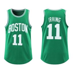 thumbnail for James Basketball Clothes Sleeveless Vest Men's and Women's Loose Outer Wear BF Style Street Trend Hip Hop Irving No.11 Jersey