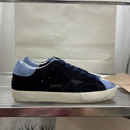 thumbnail for Foreign Trade 2025 Genuine Leather Distressed Dirty Shoes for Men and Women Star Shoes Dirty Shoes Casual Versatile Fashion Sneakers White Shoes