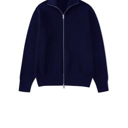 thumbnail for High-Weight Knit Sweater with Double Zippers, Casual Cardigan, High-Neck Men&#039;s Autumn and Winter Sweater, Fashionable