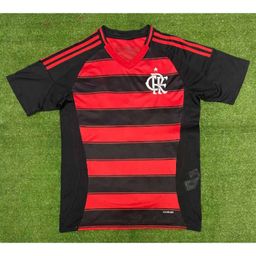 thumbnail for Novos uniformes de futebol do clube Flamengo Paris Bayern Santos camiseta esportiva roupa impressão transfronteiriça