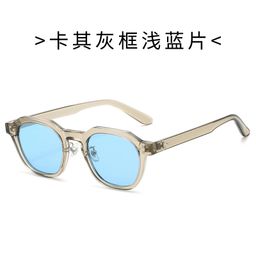 thumbnail for Óculos de sol poligonais TR9 de nicho transfronteiriço 2025, óculos de sol de alta qualidade, moda feminina retrô.