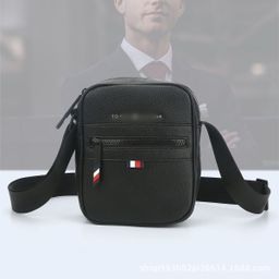 thumbnail for T Business Men&#039s Foreign Trade New Fashion Shoulder Bag Vertical Style Diagonal Shoulder Elegant Casual Popular Portable Men&#039s Bag Crossbody