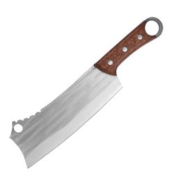 thumbnail for Factory Direct wholesale forging household kitchen Bone cutter outdoor mountain chopping knife heavy thickened bone cutting knife